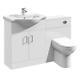 Bathroom Vanity Basin Sink Toilet Wc Unit Storage Cabinet Furniture Set 1150mm