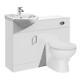Bathroom Vanity Basin Toilet Wc Unit Storage Cabinet Furniture Set White 950mm