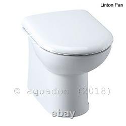 Bathroom Vanity Unit 600mm 2 Door Turin Sink Basin BTW Toilet Seat Cistern Suite