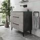 Bathroom Vanity Unit Basin Sink Cabinet Storage Soft Close Drawer 800mm Grey