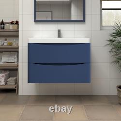 Bathroom Vanity Unit Basin Sink Cabinet Wall Hung & Floor Standing Furniture
