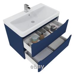Bathroom Vanity Unit Basin Sink Cabinet Wall Hung & Floor Standing Furniture