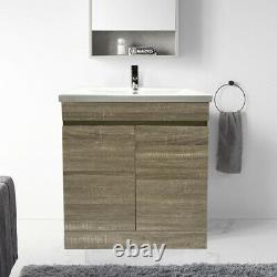Bathroom Vanity Unit Basin Sink Storage Floor Standing Cabinet Furniture 800mm