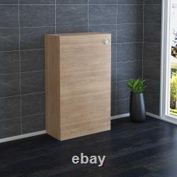 Bathroom Vanity Unit Cabinet Countertop Basin Toilet Furniture Left/Right Hand
