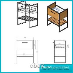 Bathroom Vanity Unit Cabinet Furniture Basin Sink Wall-Floor Storage-New 2023