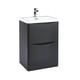 Bathroom Vanity Unit Designer Furniture Suite Back To Wall Wc Toilet, Basin Sink