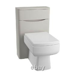 Bathroom Vanity Unit Designer Furniture Suite Back to Wall WC Toilet, Basin Sink