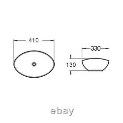 Bathroom Vanity Unit Double Basin Sink Cabinet Soft Close Drawer Grey 1200mm