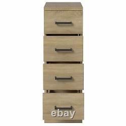 Bathroom Vanity Unit Drawer Cabinet Laundry Storage Toilet Basin Oak 1564mm