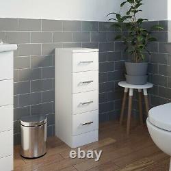 Bathroom Vanity Unit Drawer Cabinet Laundry Storage Toilet Furniture Basin Sink