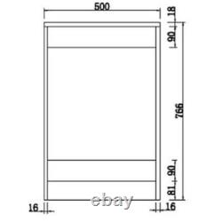 Bathroom Vanity Unit Sink Cabinet Basin Storage Furniture Door Sink Toilet White