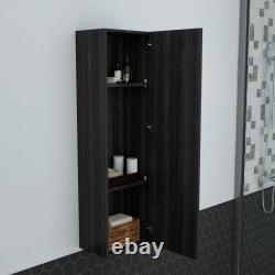 Bathroom Vanity Unit Toilet Unit Tall Unit Basin Sink Cabinet Furniture Charcoal