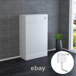 Bathroom Vanity Unit Toilet Unit Tall Unit Basin Sink Cabinet Furniture White