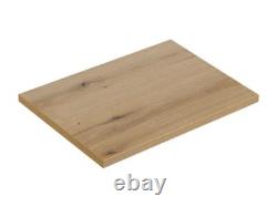 Bathroom Vanity Unit with Basin 600mm Wall Cabinet Oak Storage Sink Unit Nova