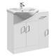 Bathroom Vanity Unit With Sink Basin Storage Cupboard Furniture Set 800mm