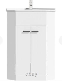 Bathroom corner vanity unit & Basin 580mm