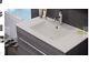Bathroom Unit Vanity Furniture 80cm Wide In Silver Grey Oak Boxed