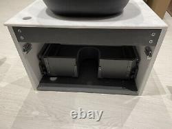 Bathroom vanity unit With Black basin By Cross water