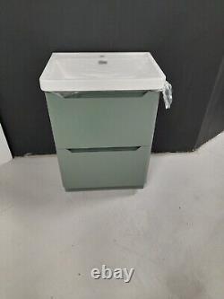 Bathroom vanity unit sink basin 600mm