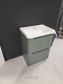 Bathroom vanity unit sink basin 600mm