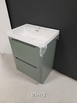 Bathroom vanity unit sink basin 600mm