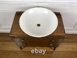 Bathroom vanity unit sink basin 800mm