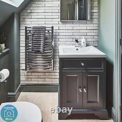 Better Bathrooms Burford 610mm Freestanding Bathroom Vanity Unit Grey