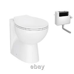 Bundle Vanity Bathroom Furniture Set WC Toilet Unit Pan Cistern 1150mm