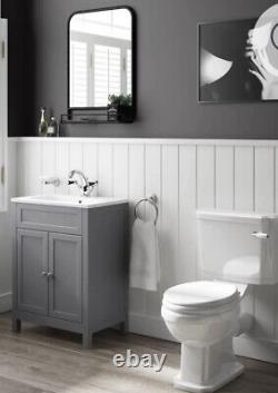 Butler & Rose Catherine Vanity Unit & Basin Matt Grey