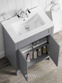 Butler & Rose Catherine Vanity Unit & Basin Matt Grey