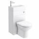 Caroni Back To Wall Btw Toilet With Soft Close Seat & Basin Vanity Unit Pack 500