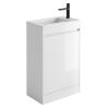 Compact Cloakroom Vanity Unit Small Bathroom Sink Cupboard 440 550 5 Colour