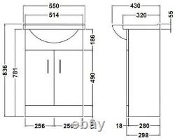 Complete Bathroom Suite L Shaped 1500mm LH Bath Basin Vanity Unit WC Shower Taps