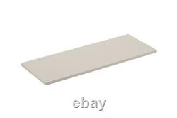 Double Vanity Unit Bathroom Wall Drawers Sit 2 On Sinks Countertop Beige Adel