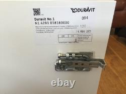 Duravit No. 1 540mm Wall Hung Vanity Unit in White Matt Code N1 4281 018180000