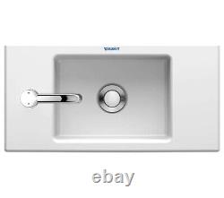 Duravit cloakroom vanity unit and basin 500x250mm Ex Display