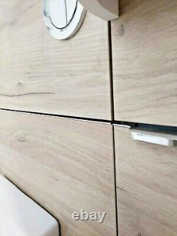 Ex-Display Linea Oak Vanity Suite Complete 1000mm