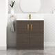Floor Standing Bathroom Sink Vanity Unit Furniture Cabinet 2 Door 500/600/800mm