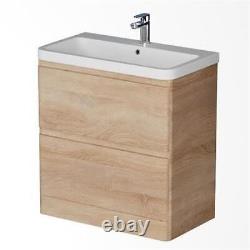 Floor Standing Bathroom Vanity Unit & Basin Sink Storage Furniture Cabinet 800mm