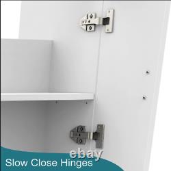 Floorstanding bathroom cabinet vanity unit with sink cloakroom unit basin 500mm