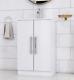 Floorstanding Bathroom Cloakroom Cabinet Vanity Unit With Basin Sink White 500mm