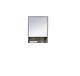 Grey Oak Bathroom Vanity Storage Cabinet Mirror Plywood Furniture Set With Basin