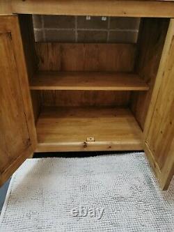 Handmade Rustic Bathroom Vanity Unit Bespoke Freestanding IMMEDIATE DELIVERY