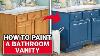 How To Paint A Bathroom Vanity Ace Hardware