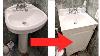 How To Replace A Pedestal Sink With A Vanity