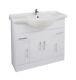 Kass Bathroom Vanity Unit 1050mm Ks105bu Gloss White Vanity Unit Only