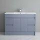 Large 1200mm Bathroom Vanity Unit & Basin Sink Floorstanding Cabinet Waterproof