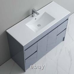 Large 1200mm Bathroom Vanity Unit & Basin Sink Floorstanding Cabinet Waterproof