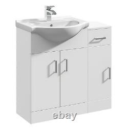 Linx Bathroom Furniture Set Vanity Unit Basin Storage Cabinet 800mm