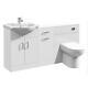 Linx Vanity Unit Wc Toilet Storage Cabinet Bathroom Furniture 1500mm